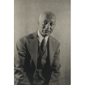 portrait of black man in a suit